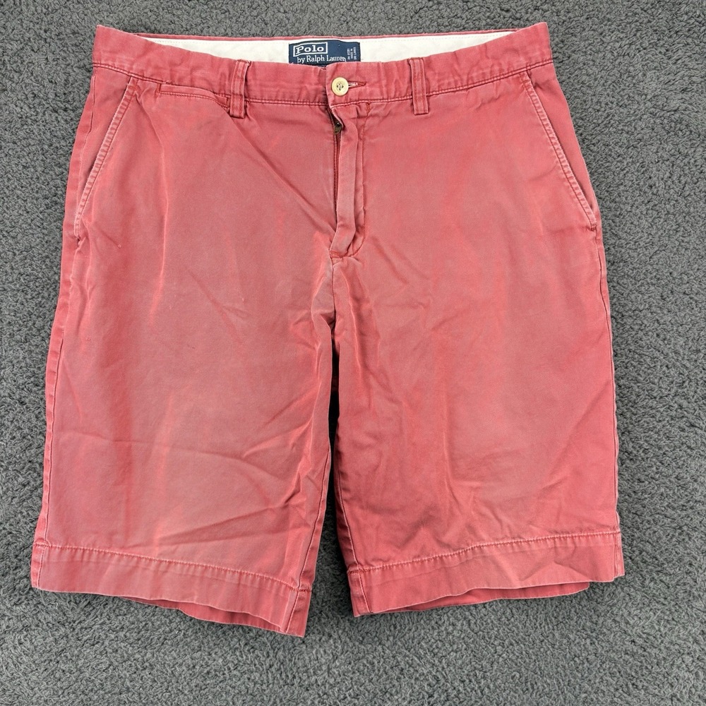Polo Ralph Lauren Shorts Men‎ 33 (32x9) Twill Cotton Prep Frat Chino
